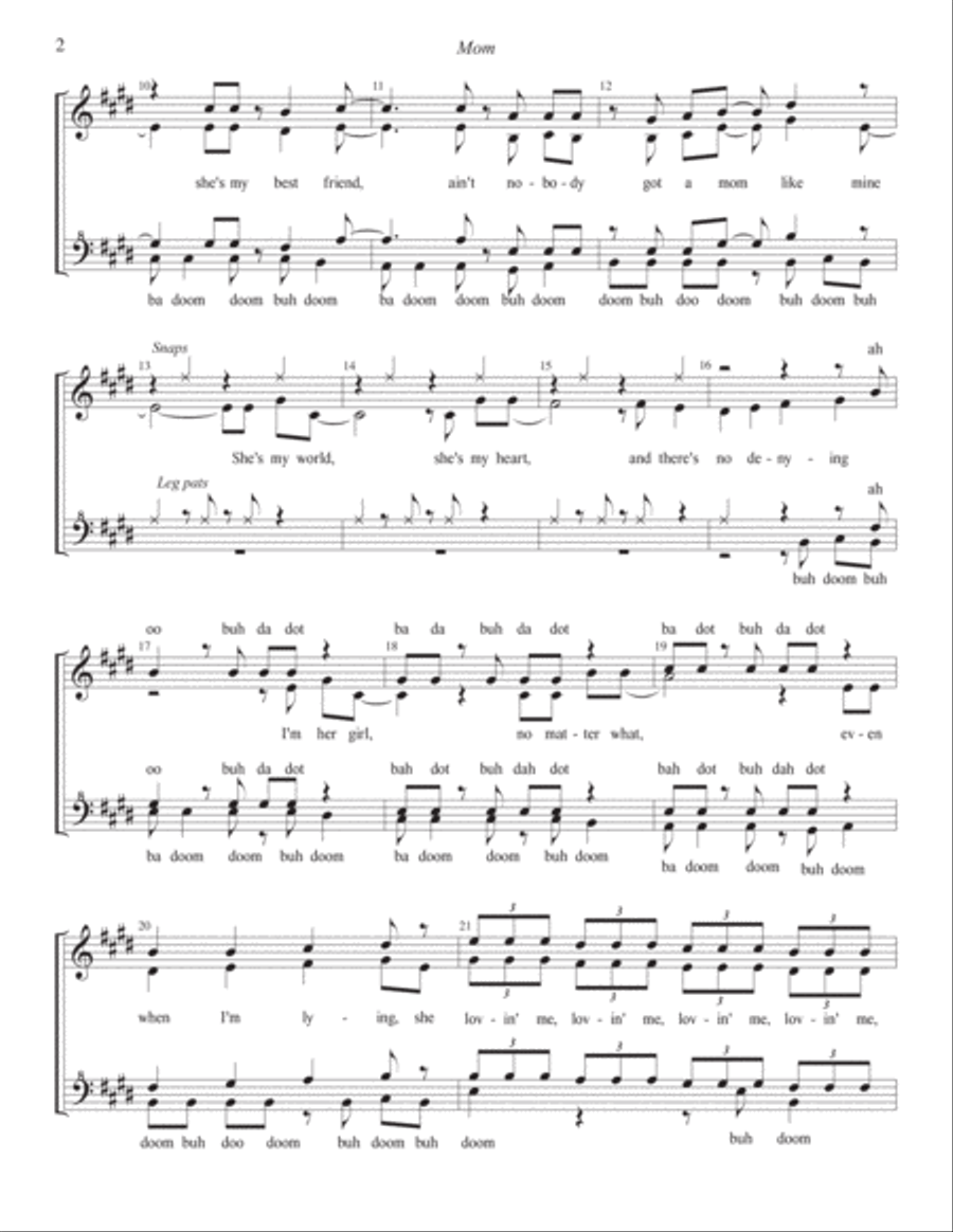 Mom Mom SSAA scores gallery preview page 2