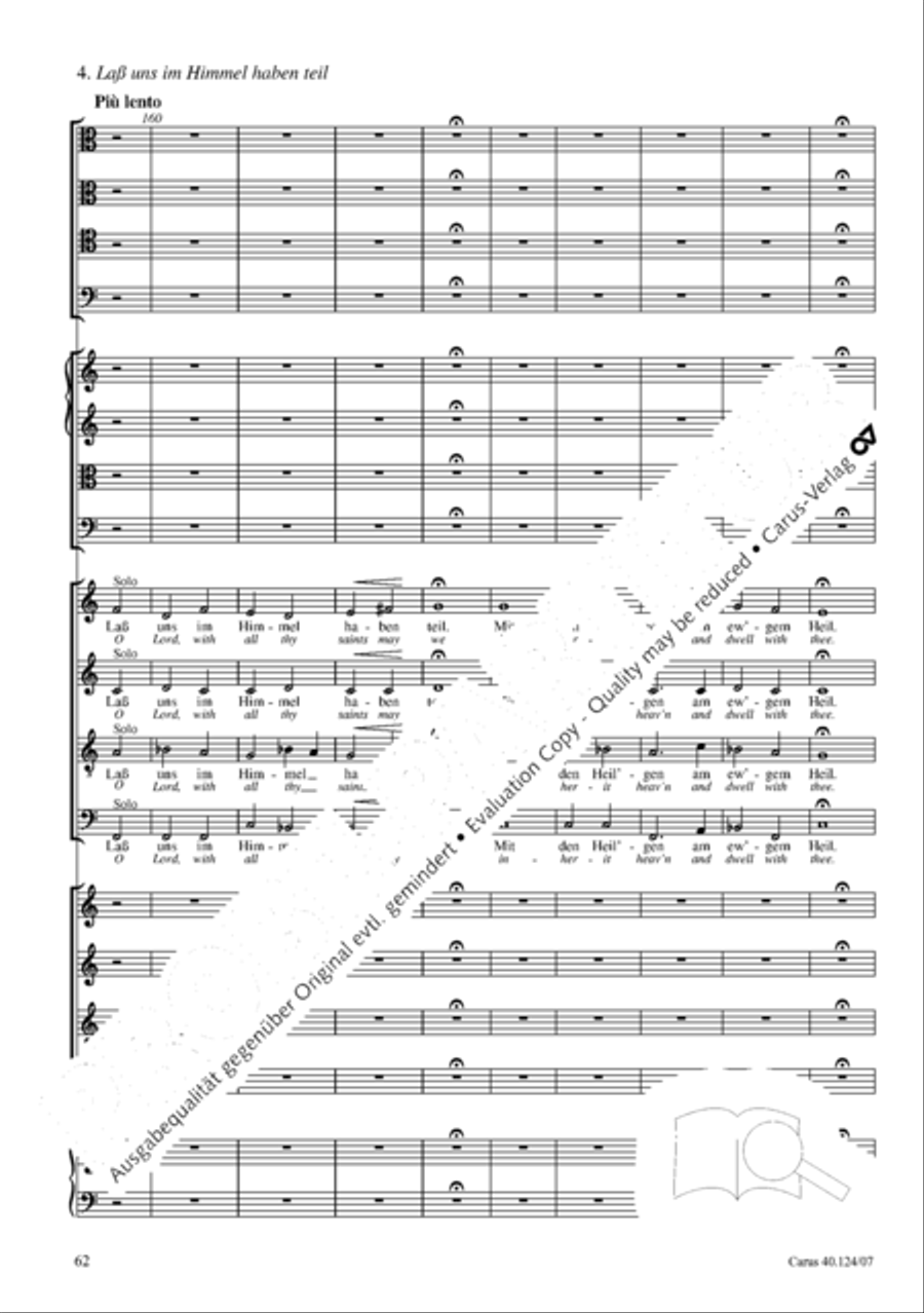 Kyrie in d + Herr Gott, dich loben wir Orchestra scores gallery preview page 63