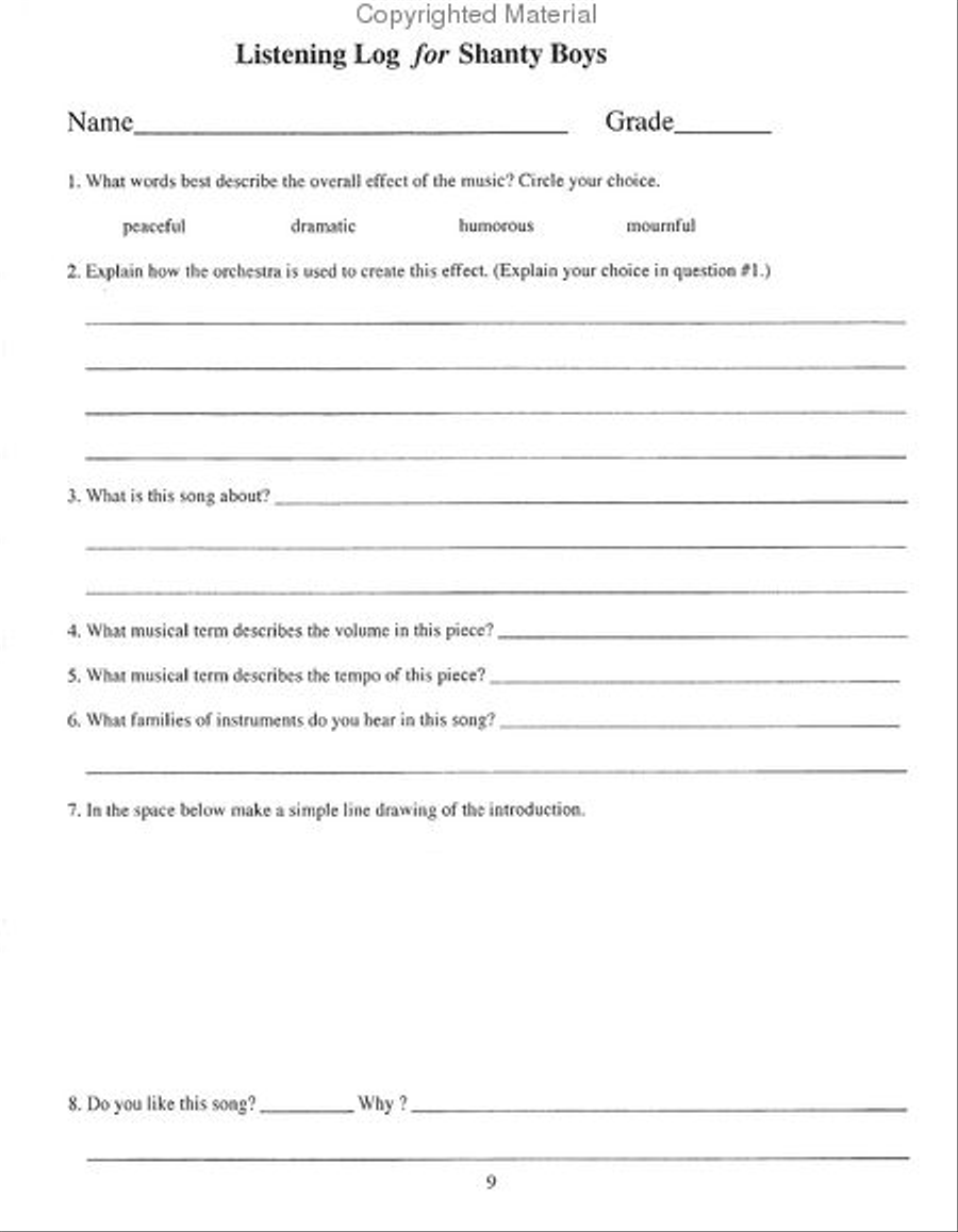Sing With the Symphony, Volume 2 Unison Choir scores gallery preview page 6
