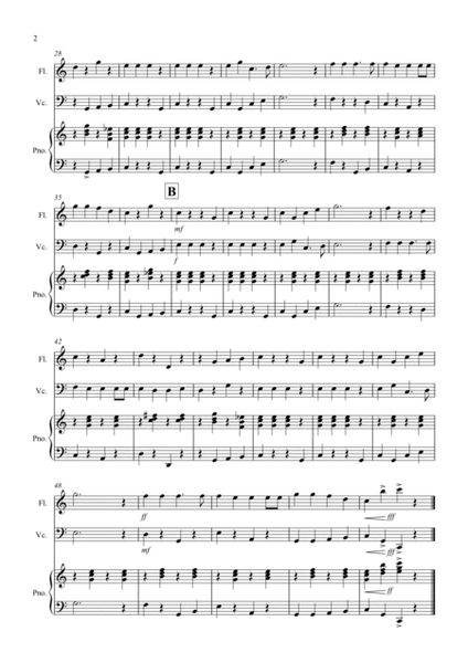 Jingle Bells (Easy Version!) for Flute and Cello Duet image number null