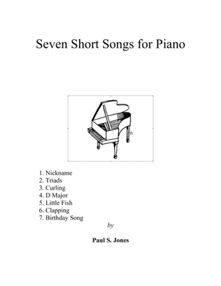 Seven Short Songs for Piano