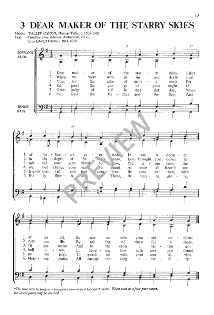 A Choir Book for Advent A Choir Book for Advent 4-Part scores gallery preview page 15