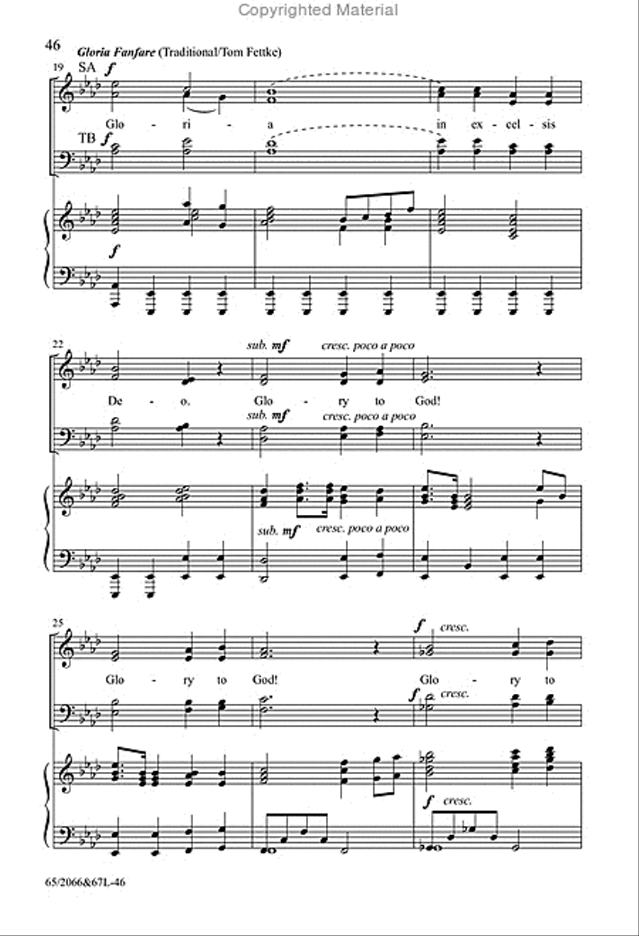 Stars of Glory - SATB with Performance CD 4-Part scores gallery preview page 15
