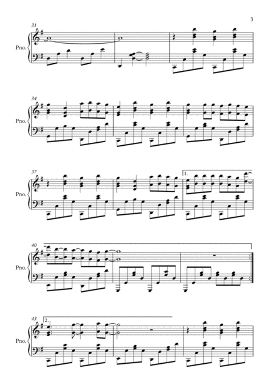 Enchanted Piano Solo scores gallery preview page 3