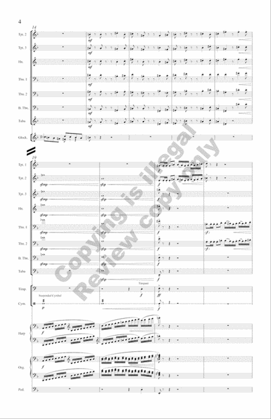 The Snow Lay On the Ground!: Nine Festive Carol Settings (Complete Compilation Full Score) Choir scores gallery preview page 34