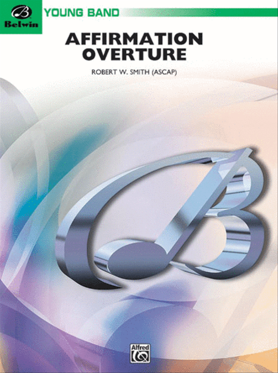 Affirmation Overture Concert Band scores gallery preview page 1