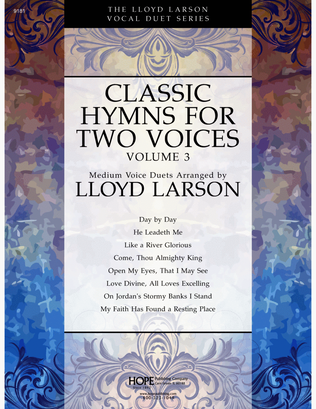 Book cover for Classic Hymns for Two Voices Vol. 3
