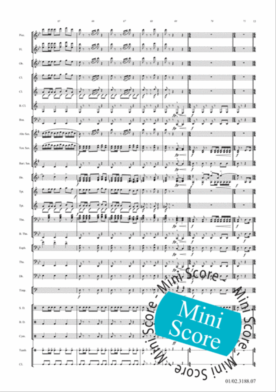 Augusto Alves Augusto Alves Concert Band scores gallery preview page 17