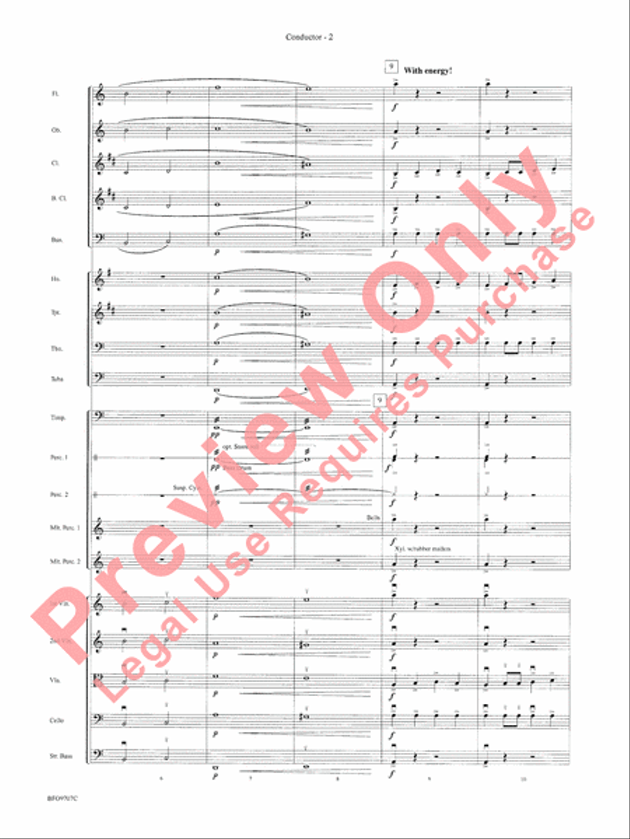 The Tempest Full Orchestra scores gallery preview page 5