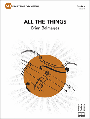 Book cover for All the Things