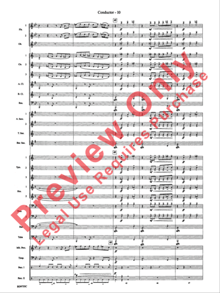 The Maelstrom Concert Band scores gallery preview page 13