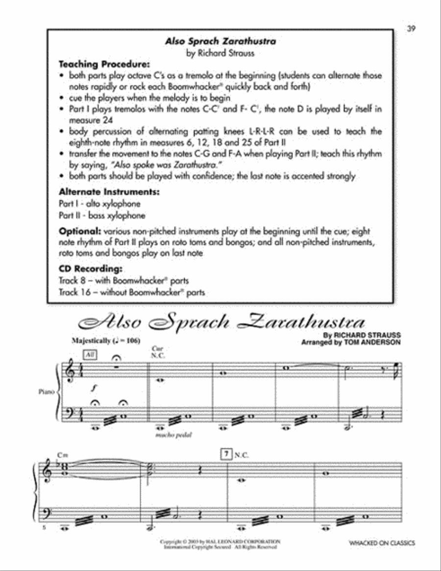 Whacked on Classics (Collection) Choir scores gallery preview page 3