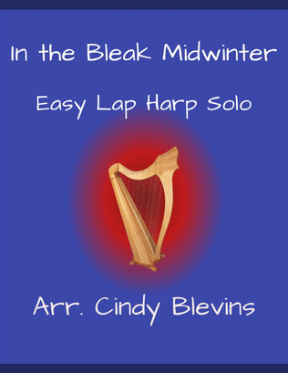 Book cover for In the Bleak Midwinter, for Easy Lap Harp