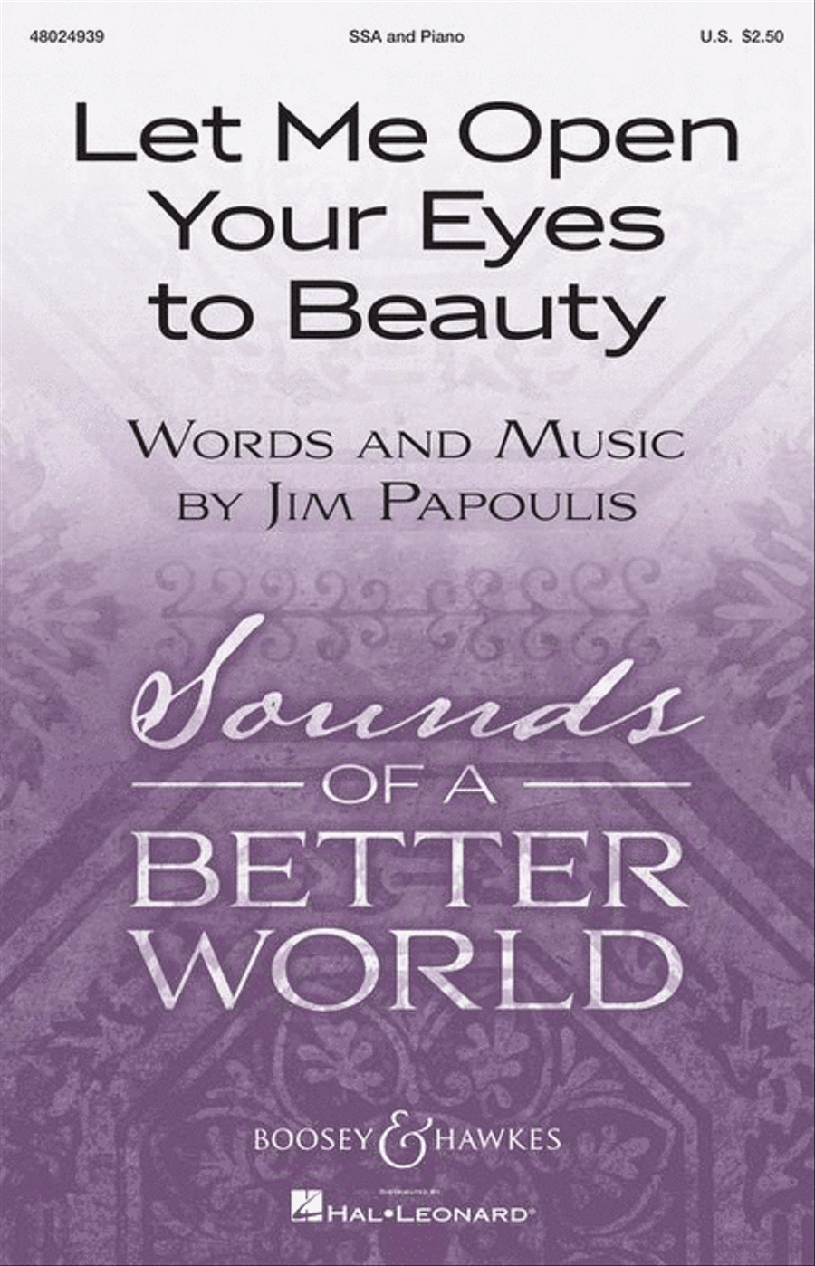 Let Me Open Your Eyes to Beauty SSA scores gallery preview page 2