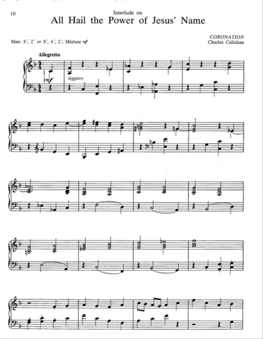 Great American Hymns - Music for Manuals Organ scores gallery preview page 4