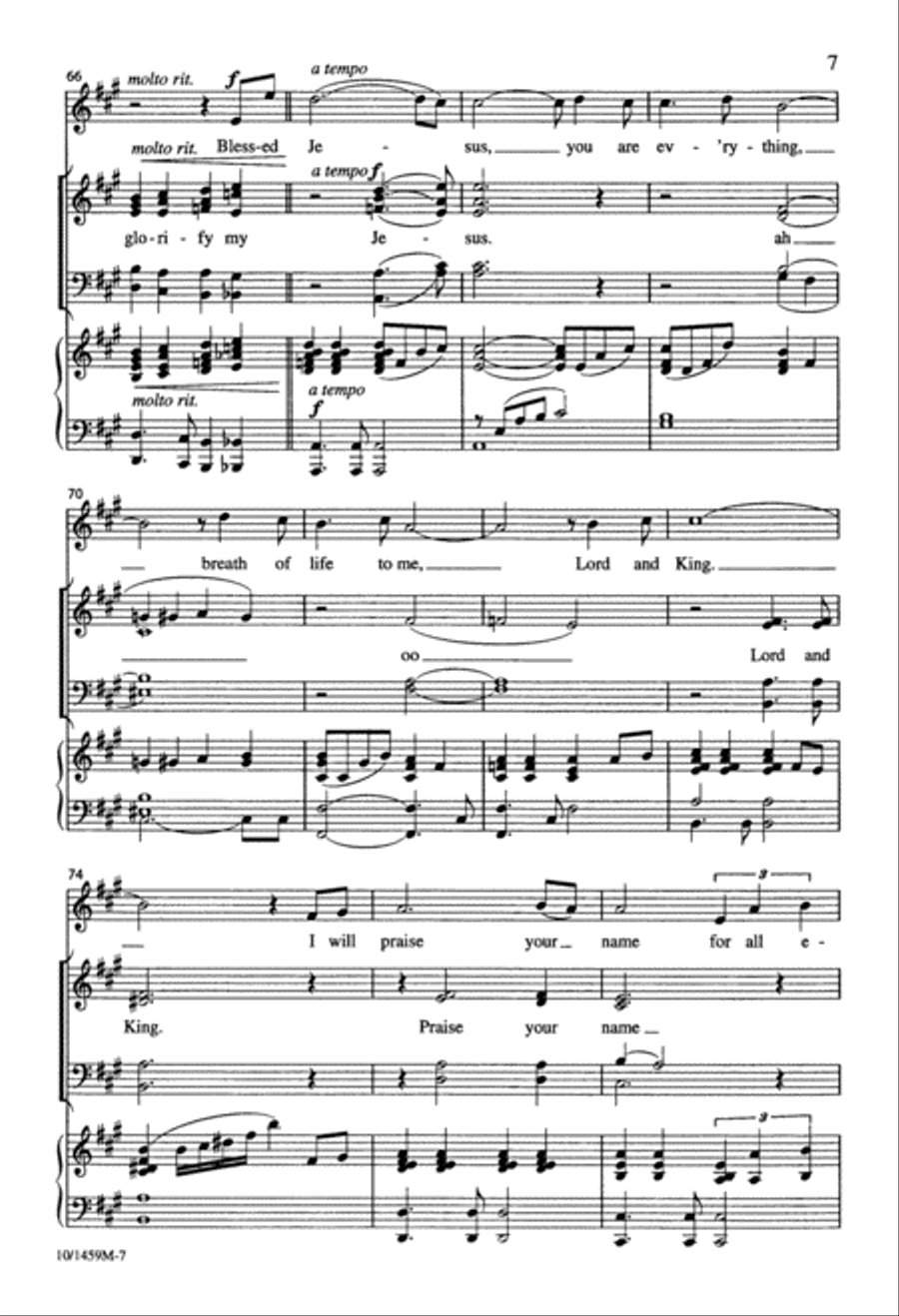 Blessed Jesus Divisi scores gallery preview page 7