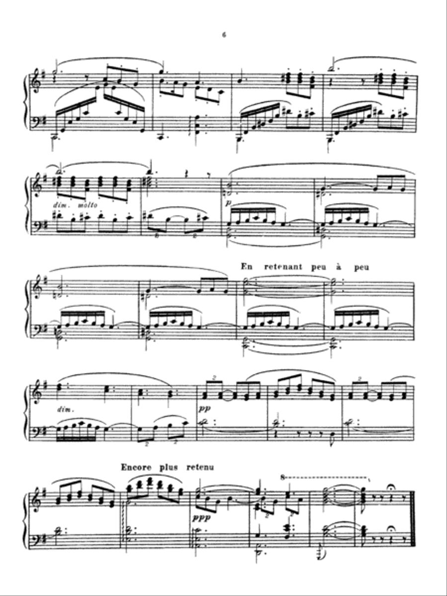 Debussy: Petite Suite, Complete Piano Solo scores gallery preview page 6