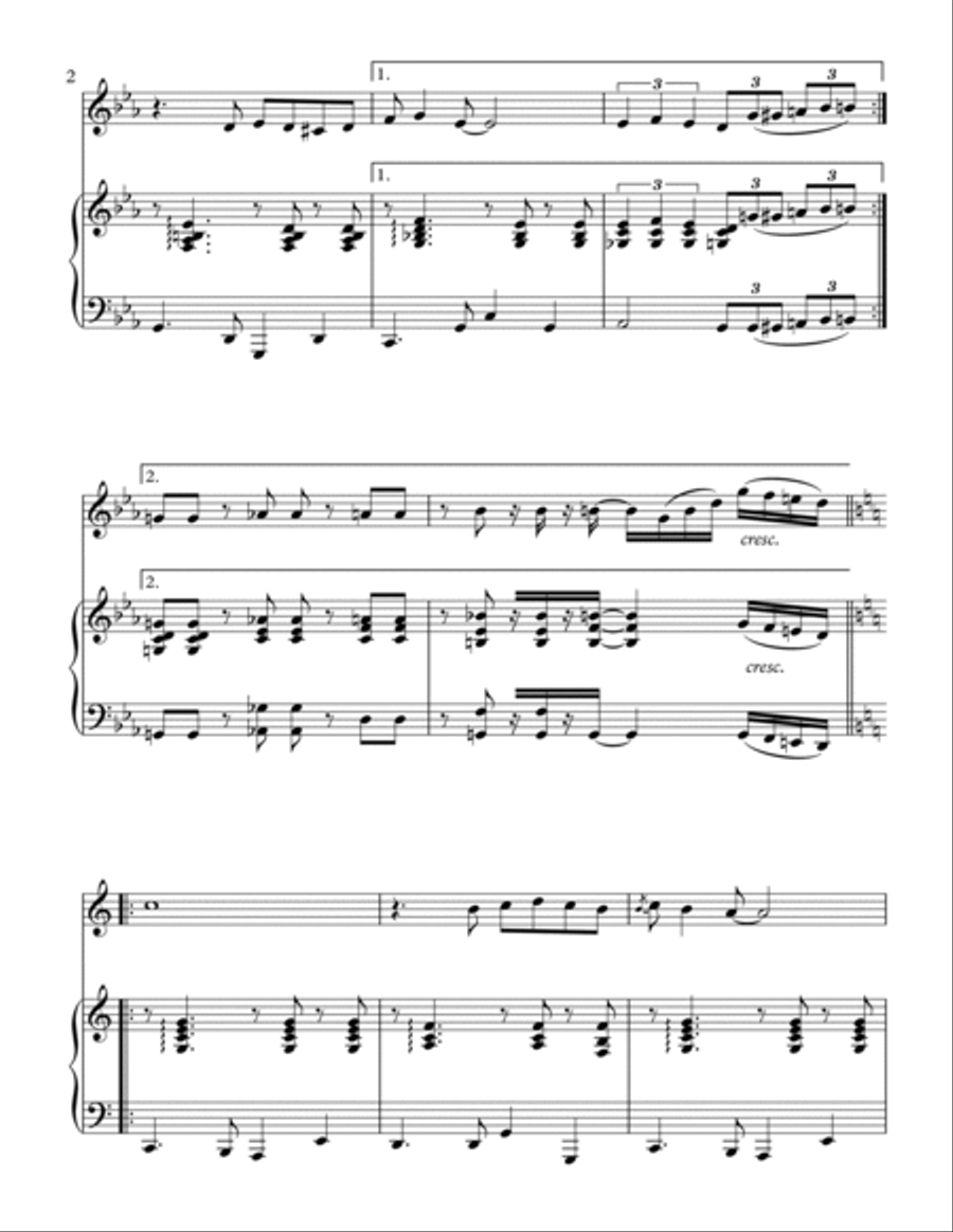 Perfidia Piano scores gallery preview page 3