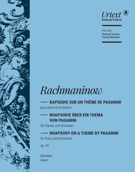 Rapsodie sur un theme de Paganini op. 43