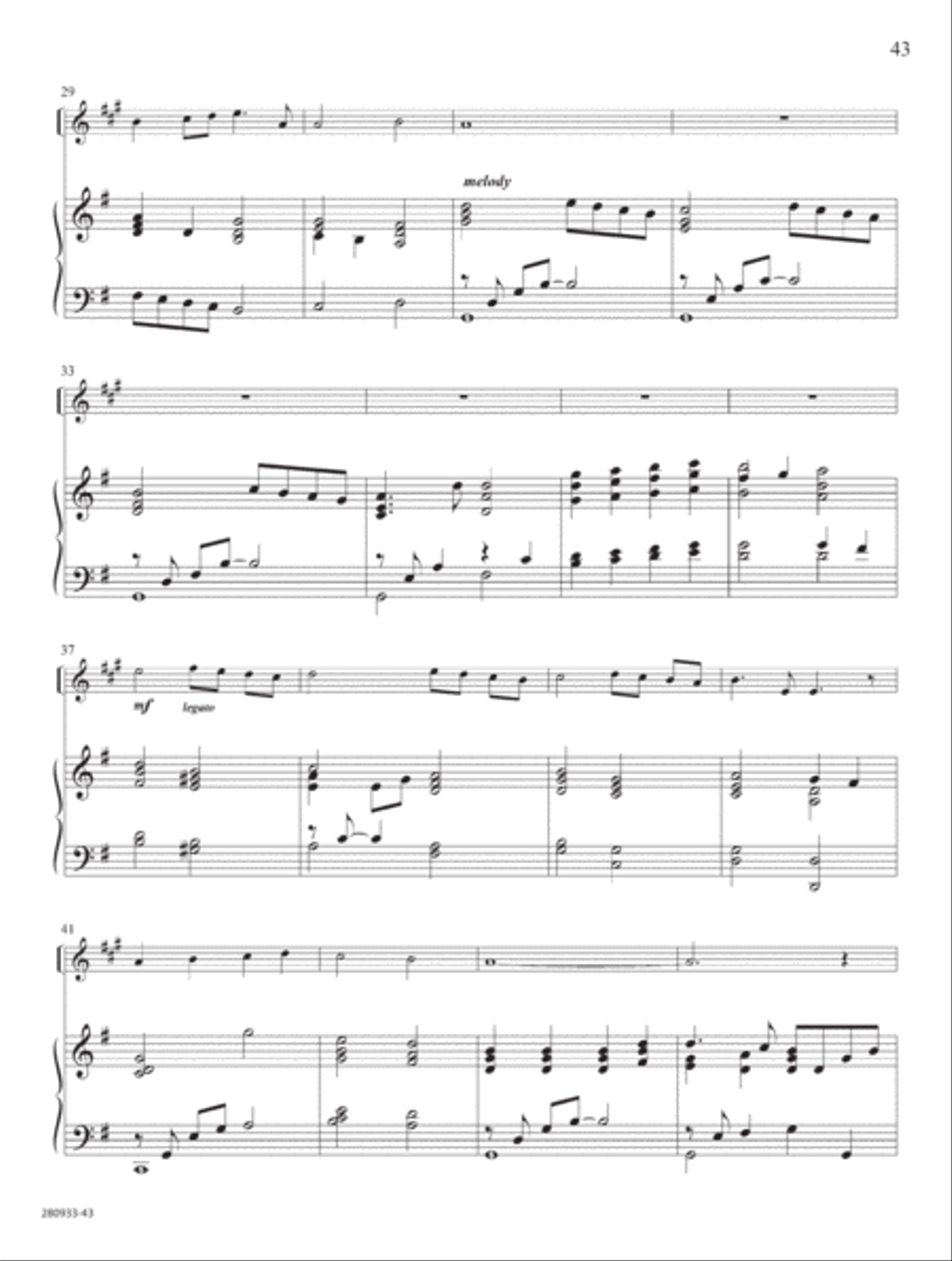 Rejoice Rejoice Trumpet Solo scores gallery preview page 25
