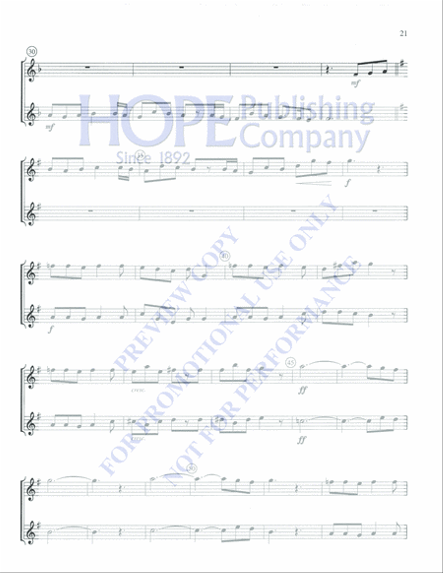 Contemporary Praise Contemporary Praise Piano Accompaniment scores gallery preview page 21