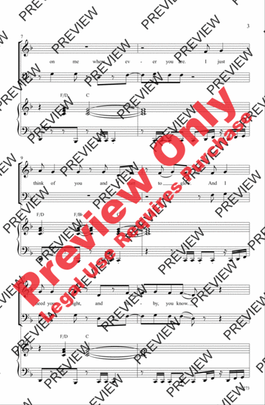 Lucky Star 3-Part scores gallery preview page 3