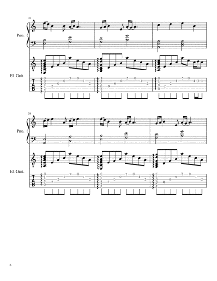 Six and Eighty-Eight, Op. 4 Small Ensemble scores gallery preview page 6