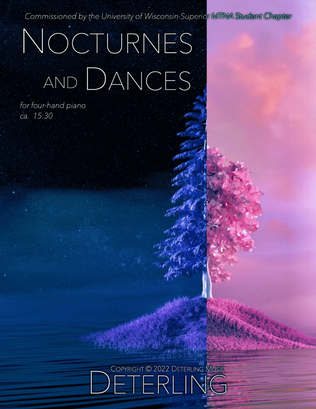 Book cover for Nocturnes and Dances, Op. 19
