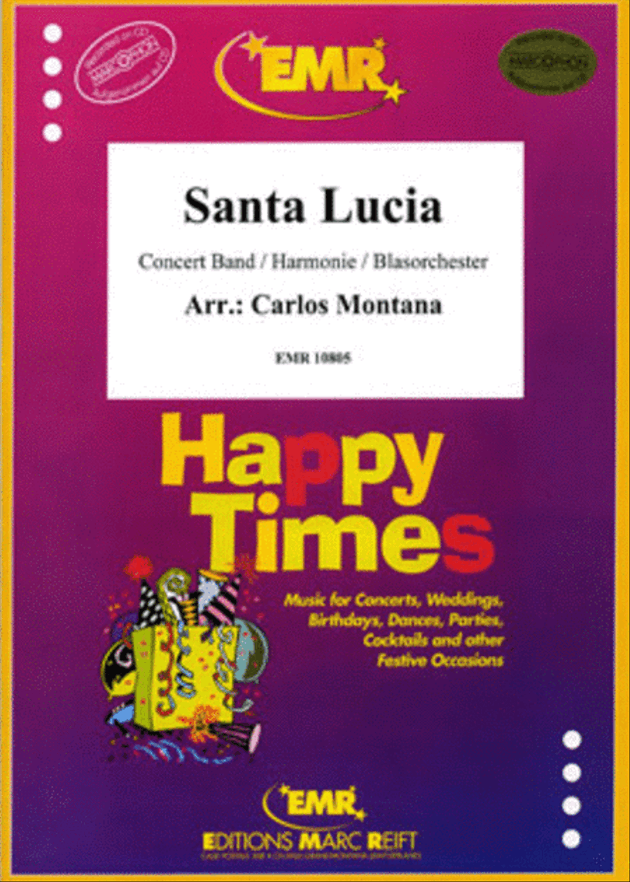 Santa Lucia Concert Band scores gallery preview page 1