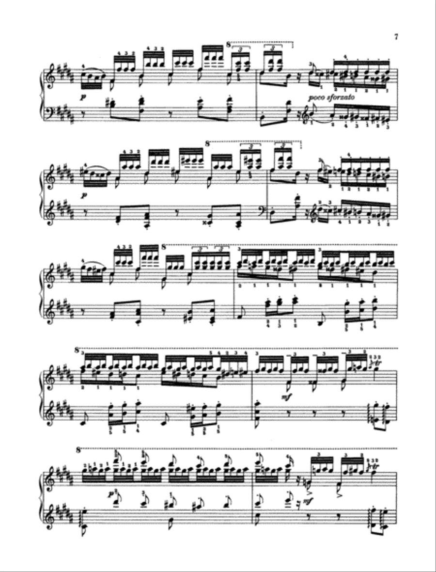 La Campanella Piano Solo scores gallery preview page 5