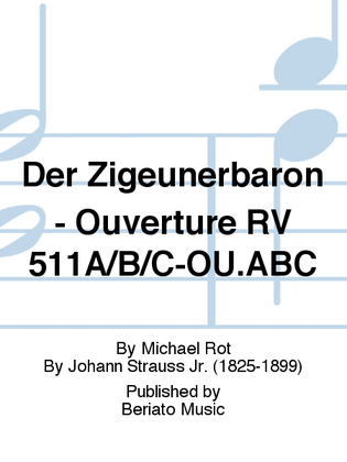 Book cover for Der Zigeunerbaron - Ouverture RV 511A/B/C-OU.ABC