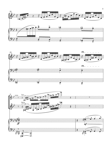 Rachmaninoff - Etude-Tableau in G minor op. 33 no. 7 arr. for Piano and Violin