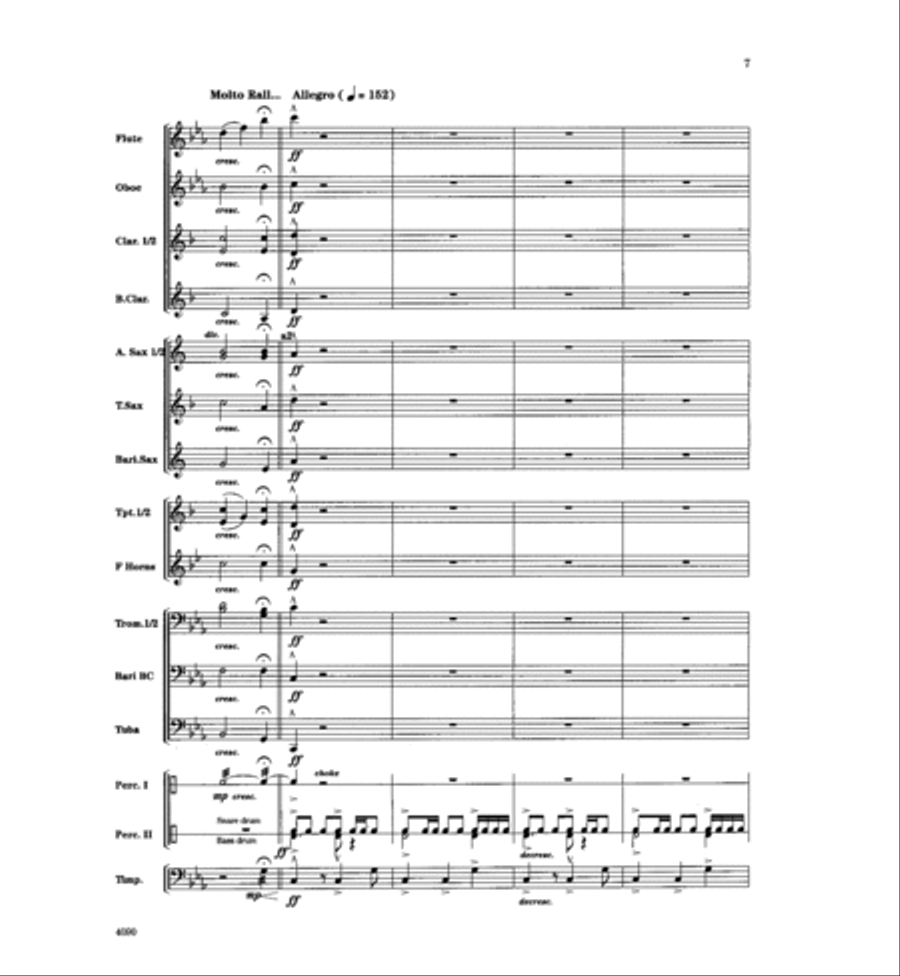 Pevensey Castle Concert Band scores gallery preview page 8