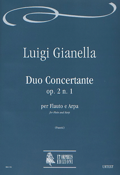 Duo Concertante Op. 2 No. 1 for Flute and Harp