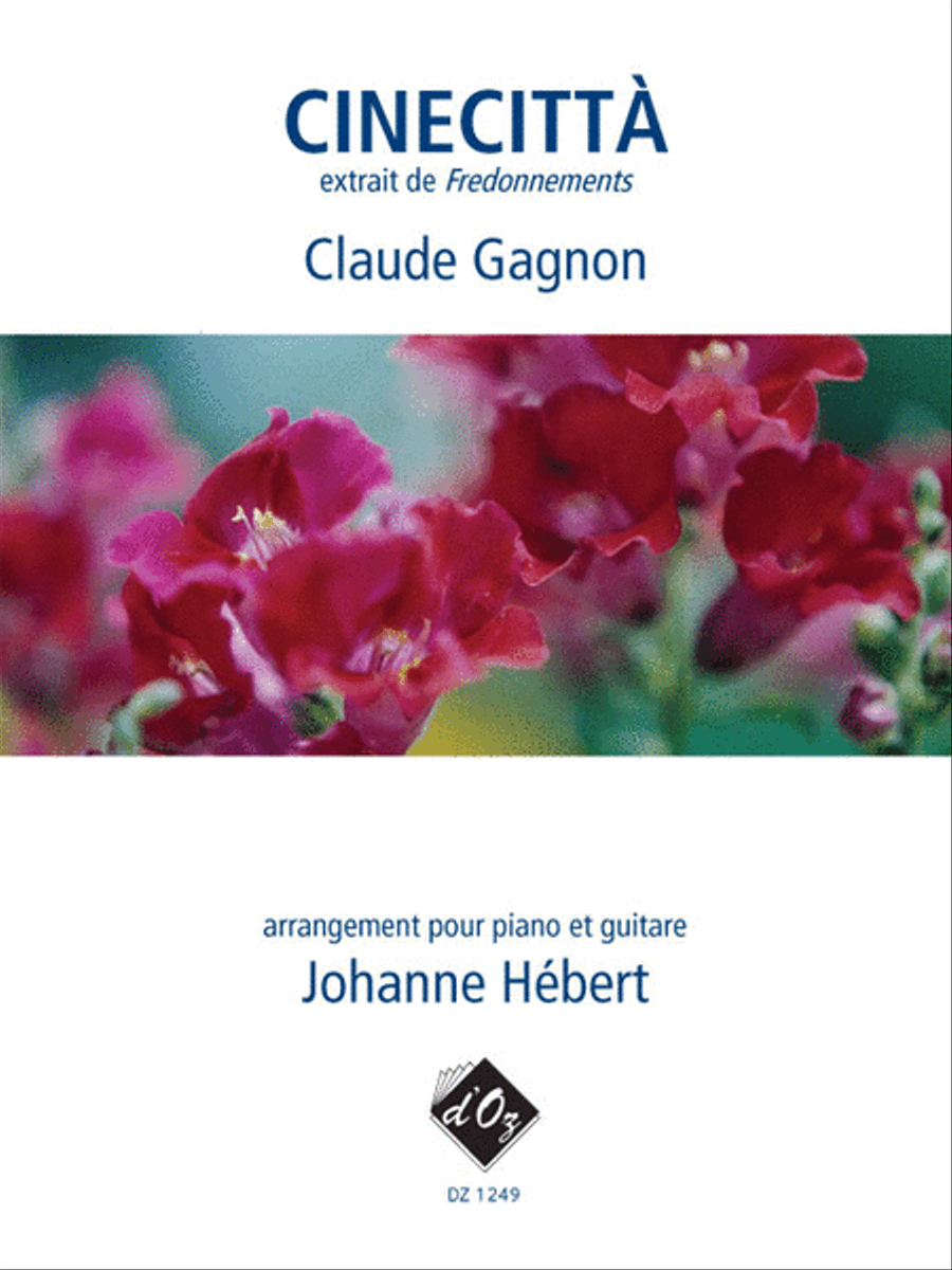 Fredonnements, Cinecitta Classical Guitar scores gallery preview page 1