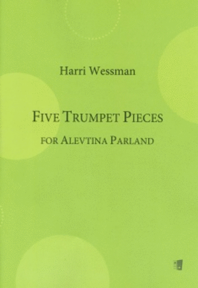 Book cover for Five Trumpet Pieces for Alevtina Parland