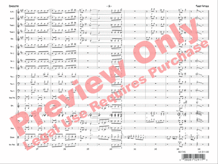 Tweet Fatigue Tweet Fatigue Jazz Ensemble scores gallery preview page 41