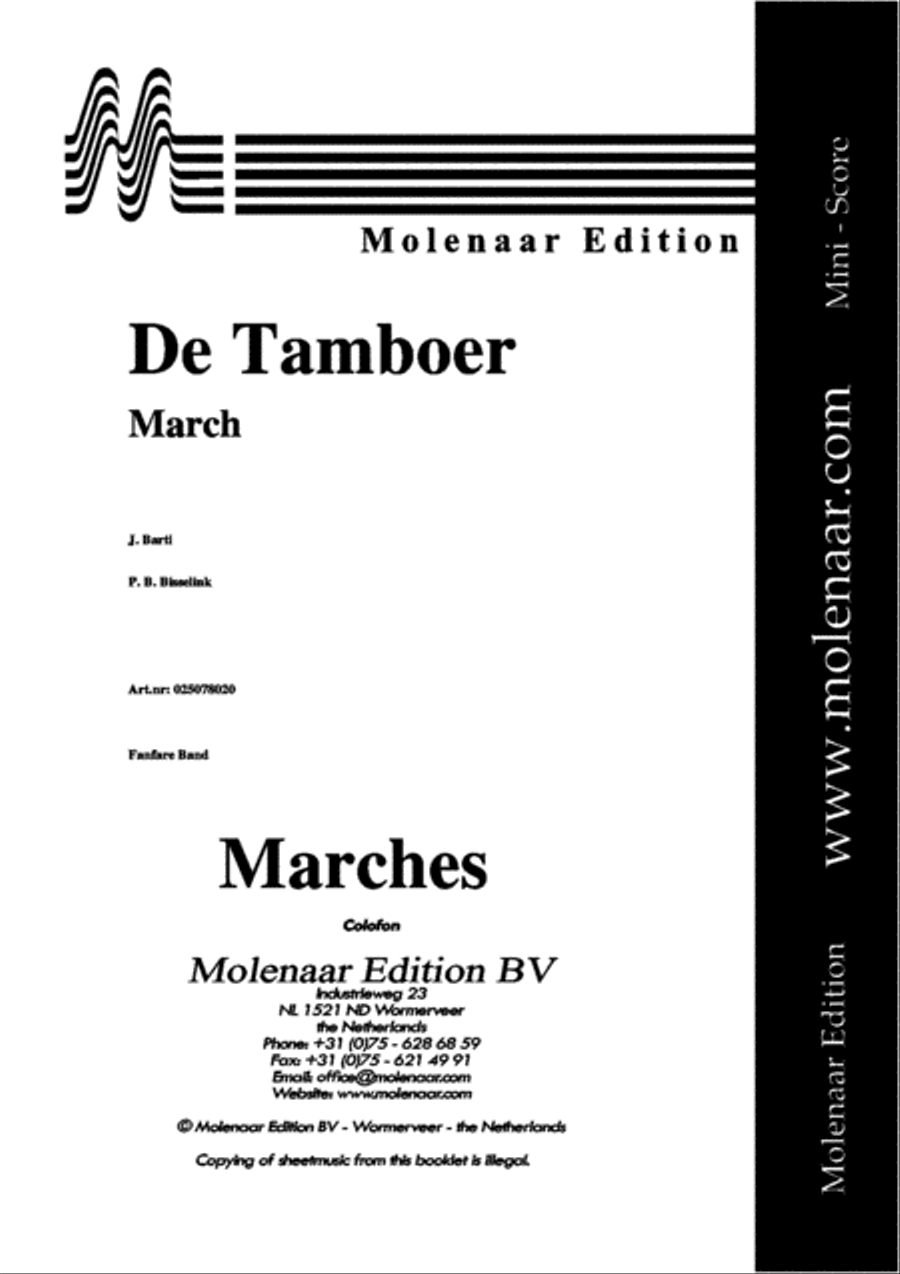 De Tamboer De Tamboer Fanfare Band scores gallery preview page 2