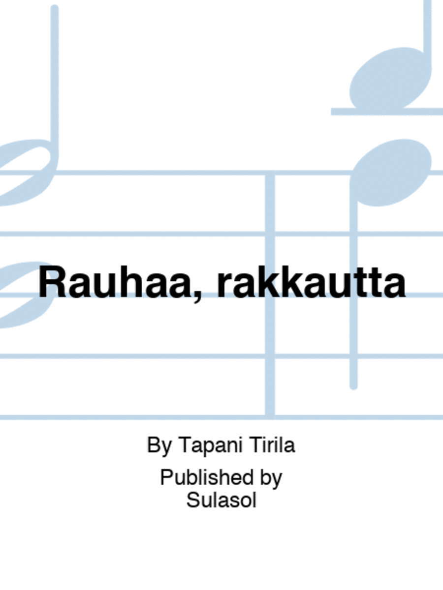 Rauhaa, rakkautta SSAA scores gallery preview page 1