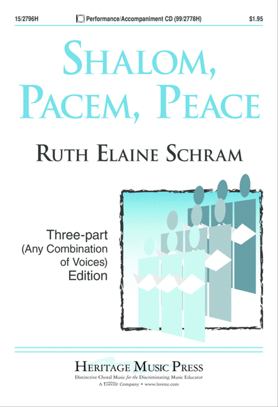 Shalom, Pacem, Peace 3-Part scores gallery preview page 2