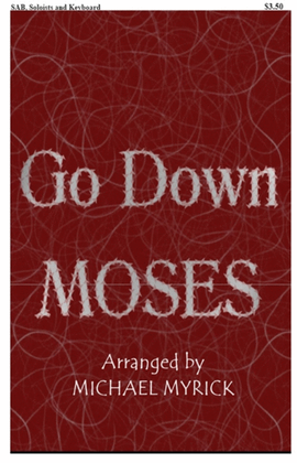 Book cover for Go Down Moses SAB