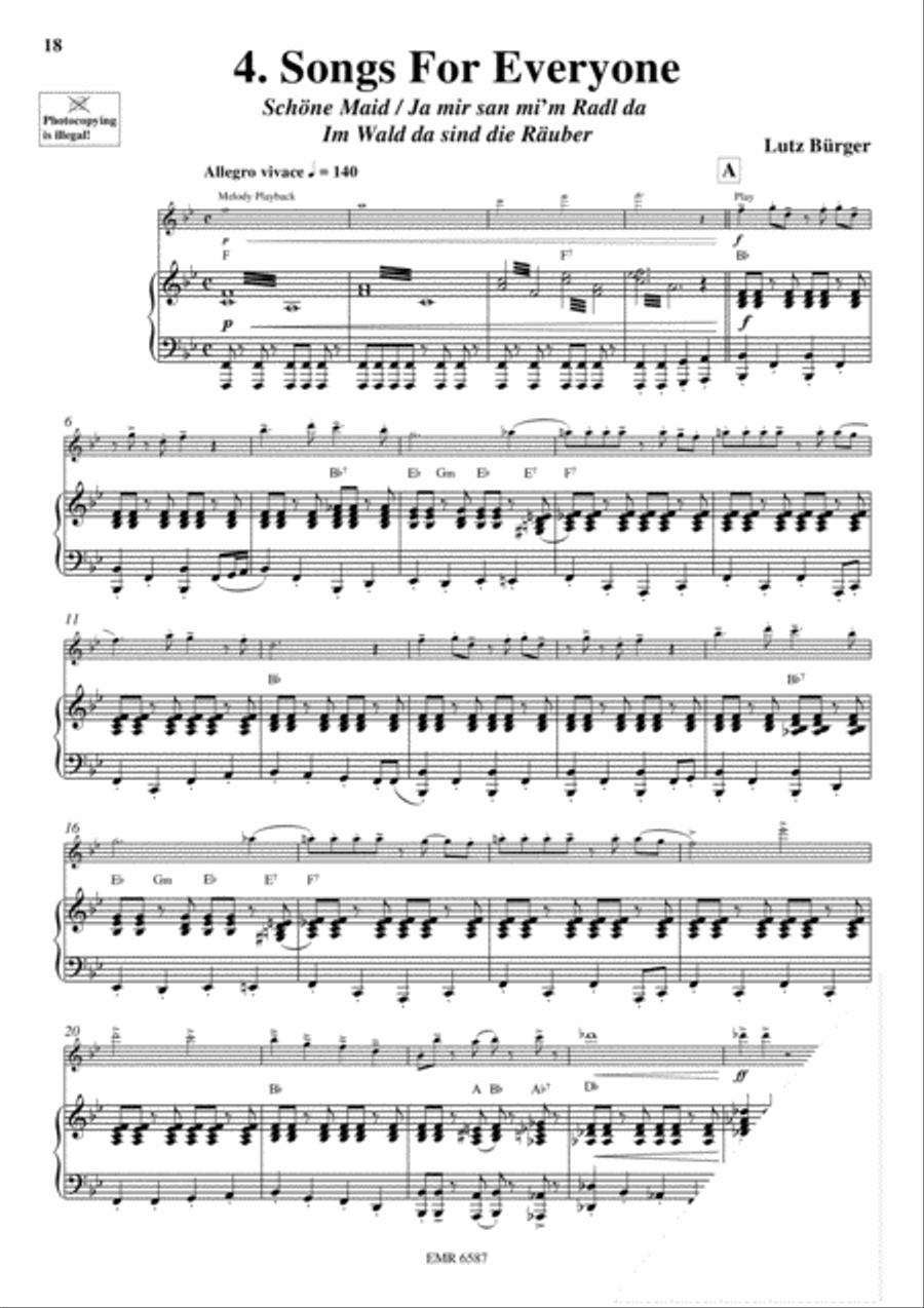 Music for Fun Music for Fun Flute Solo scores gallery preview page 6
