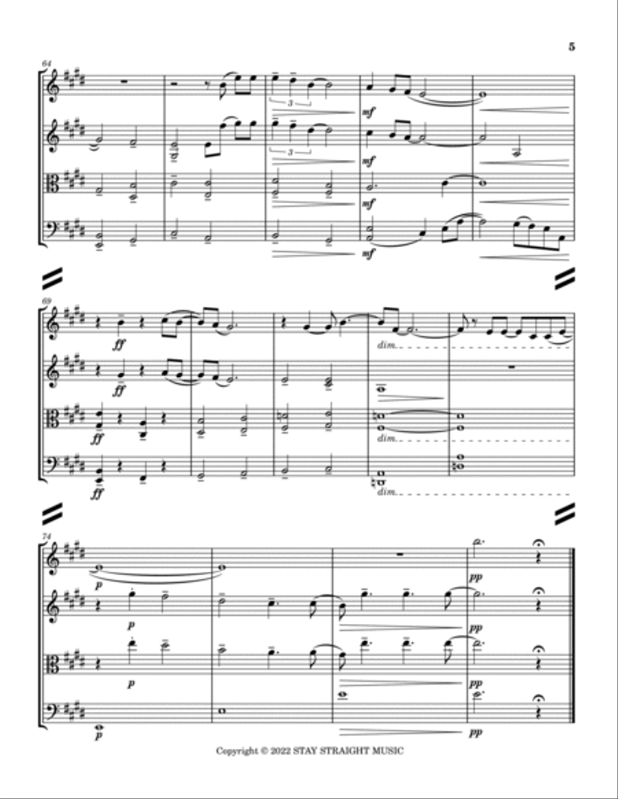 Page 43 Page 43 String Quartet scores gallery preview page 5