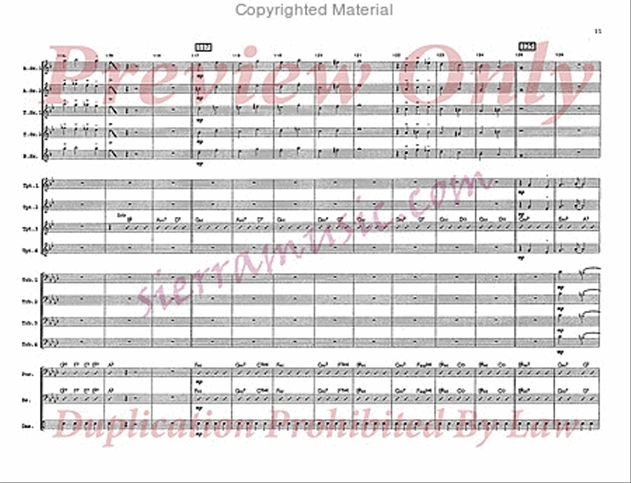 Airegin Airegin Big Band scores gallery preview page 12