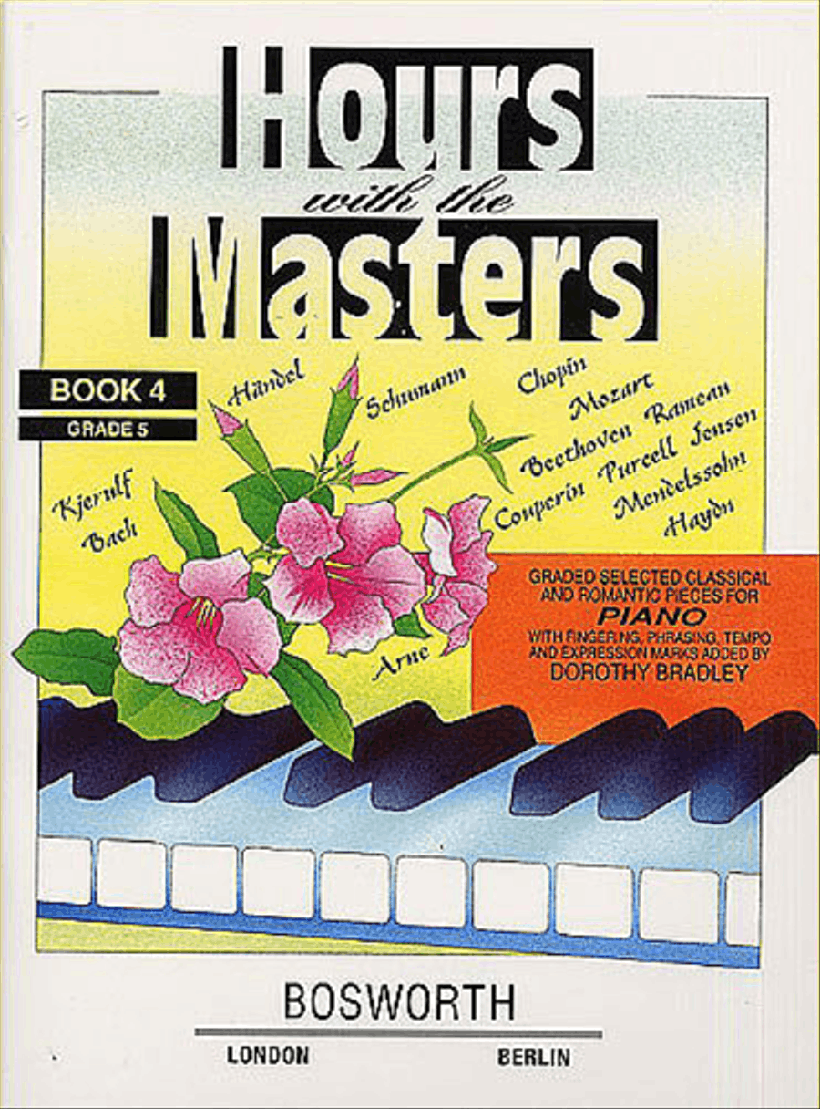 Hours with the Masters - Book 4, Grade 5 Piano Solo scores gallery preview page 1