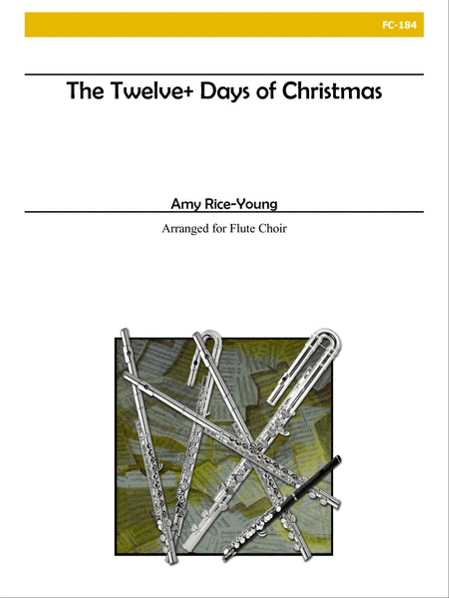 The Twelve+ Days of Christmas for Flute Choir Flute Choir scores gallery preview page 1
