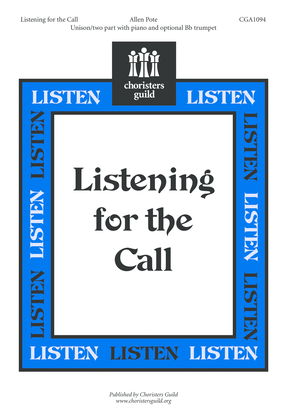Book cover for Listening for the Call