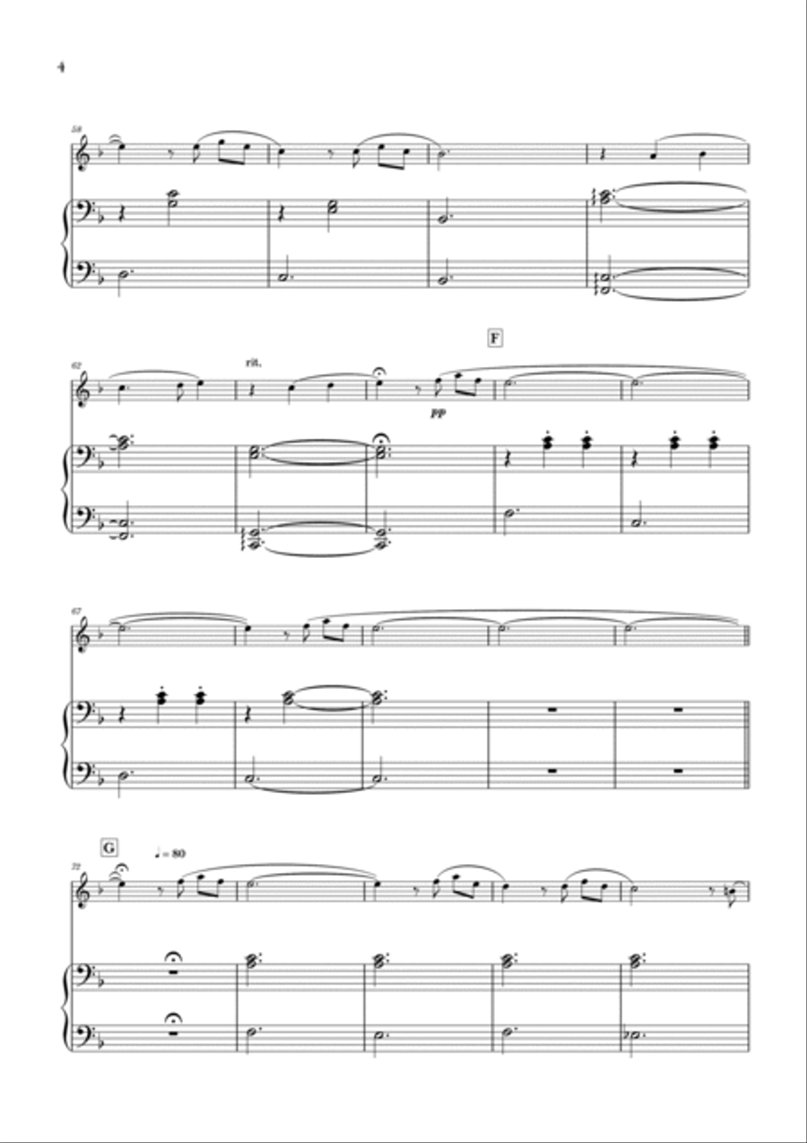 Married Life Married Life Flute Solo scores gallery preview page 4