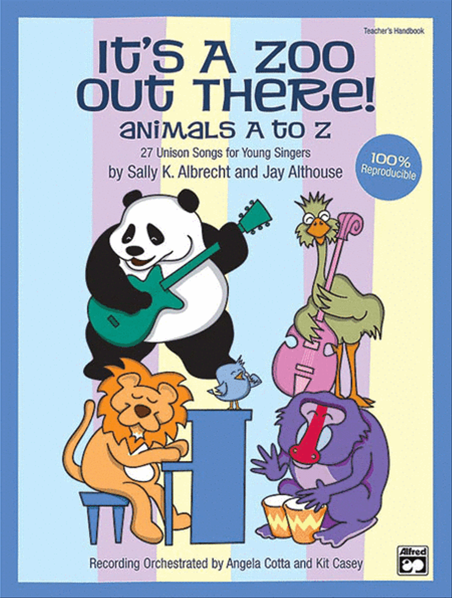 It's a Zoo Out There! Animals A to Z Unison Choir scores gallery preview page 1
