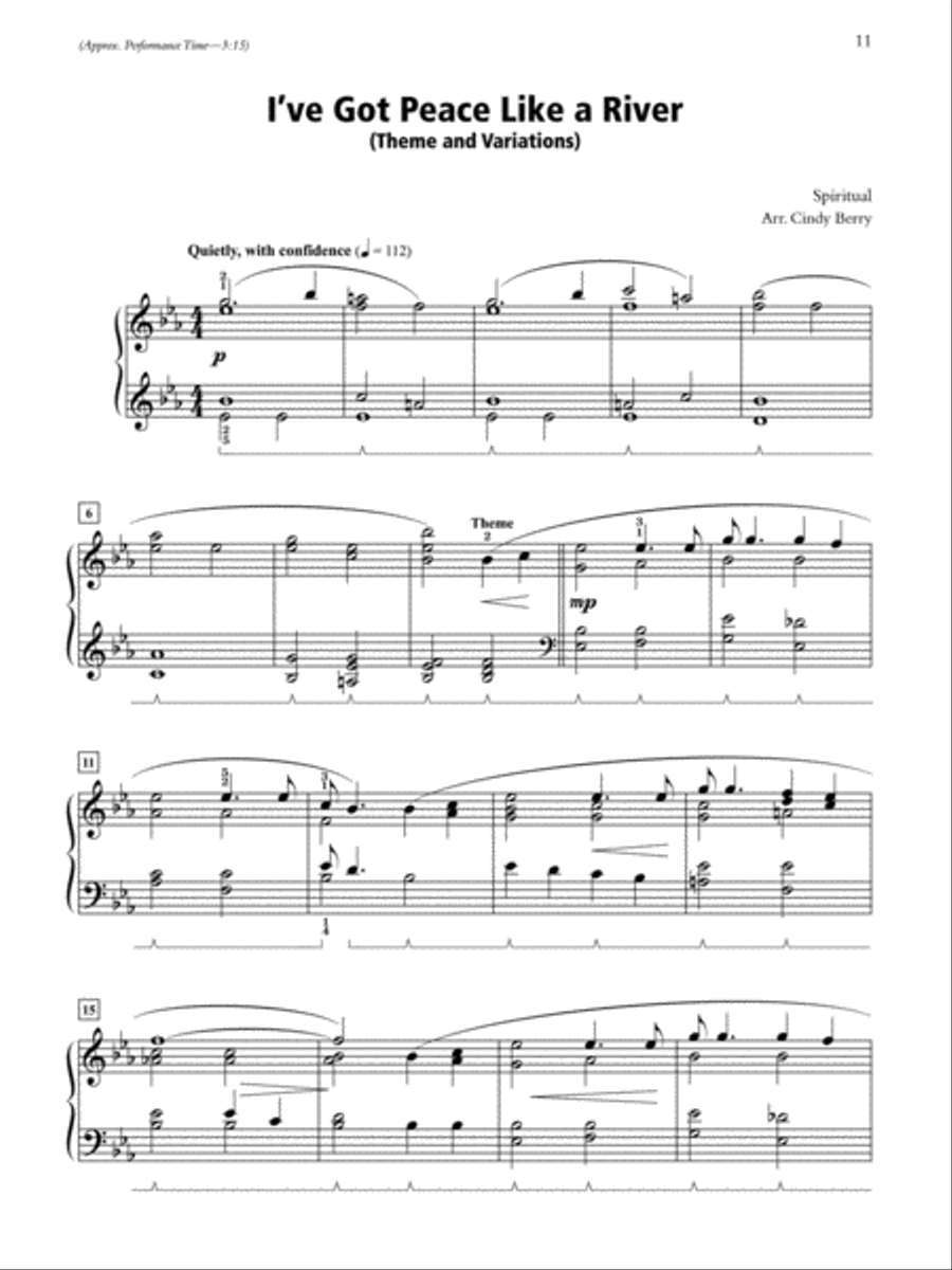 Everlasting Peace Everlasting Peace Piano Solo scores gallery preview page 5